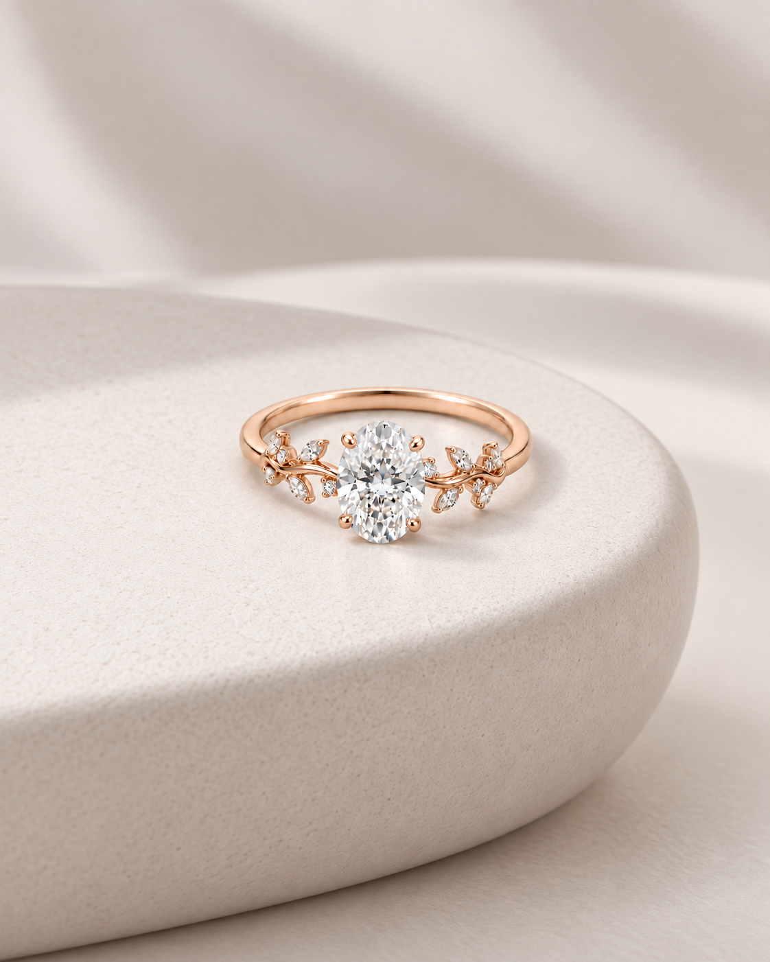 Leaf Oval Ring - Design-led creative