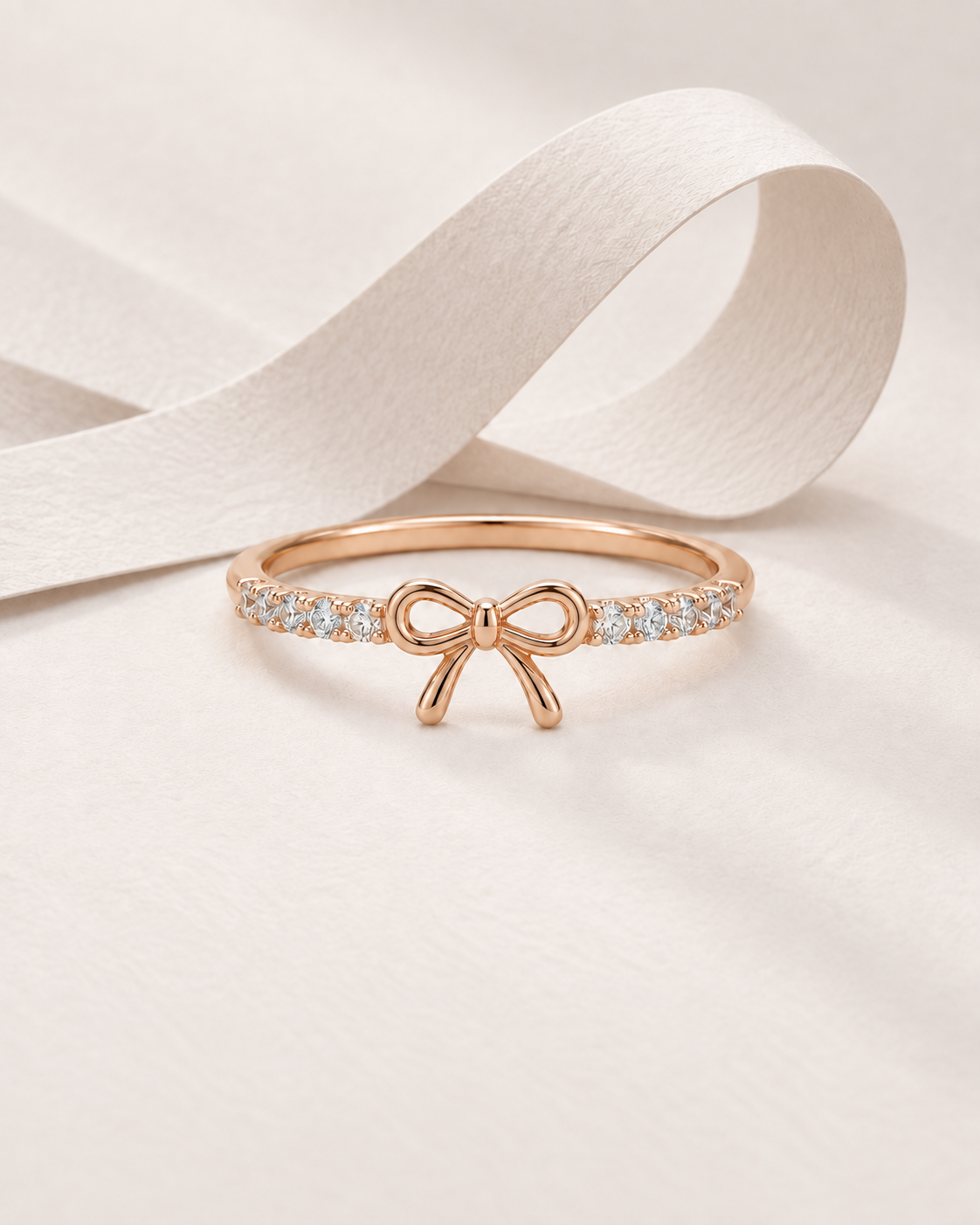 Fine Bow Ring — Design-led creative