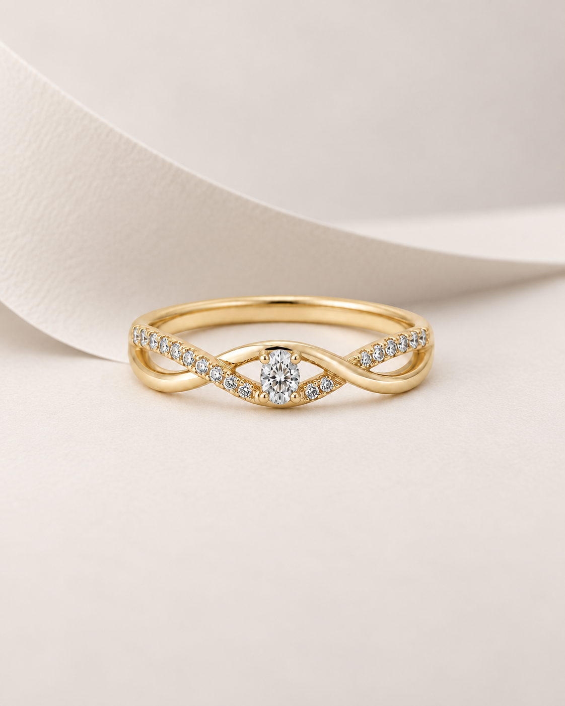 Infinity Marquise Ring — Design-led creative