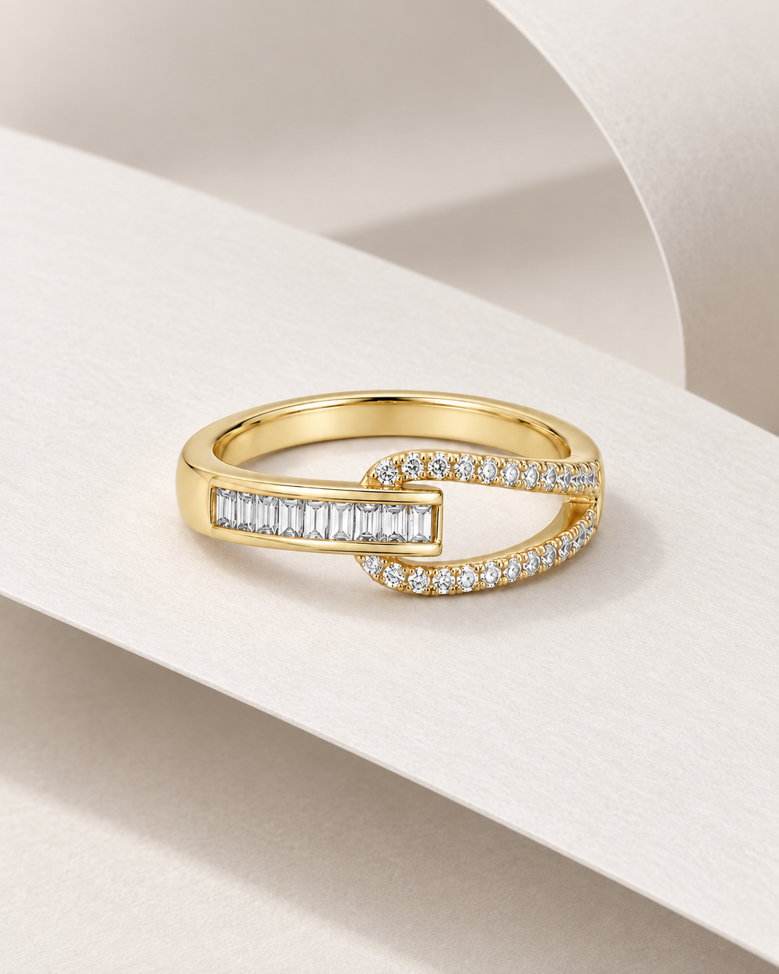 Baguette Bypass Ring — Design-led creative