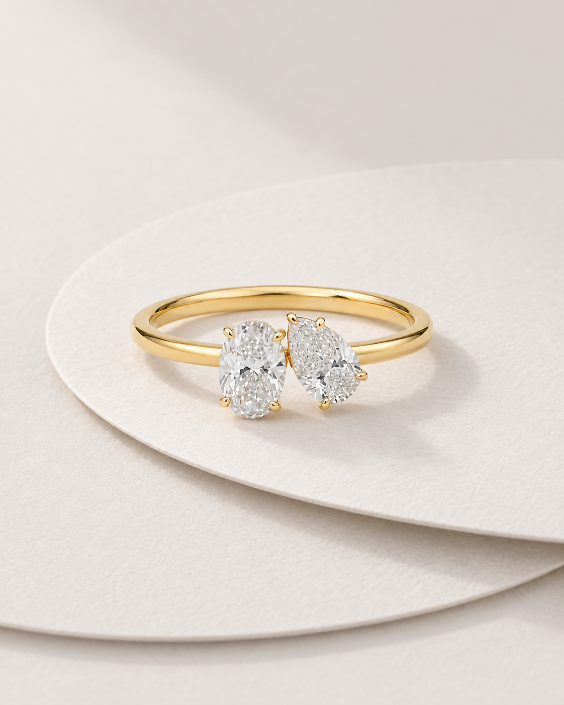 Oval Pear Ring — Design-led creative