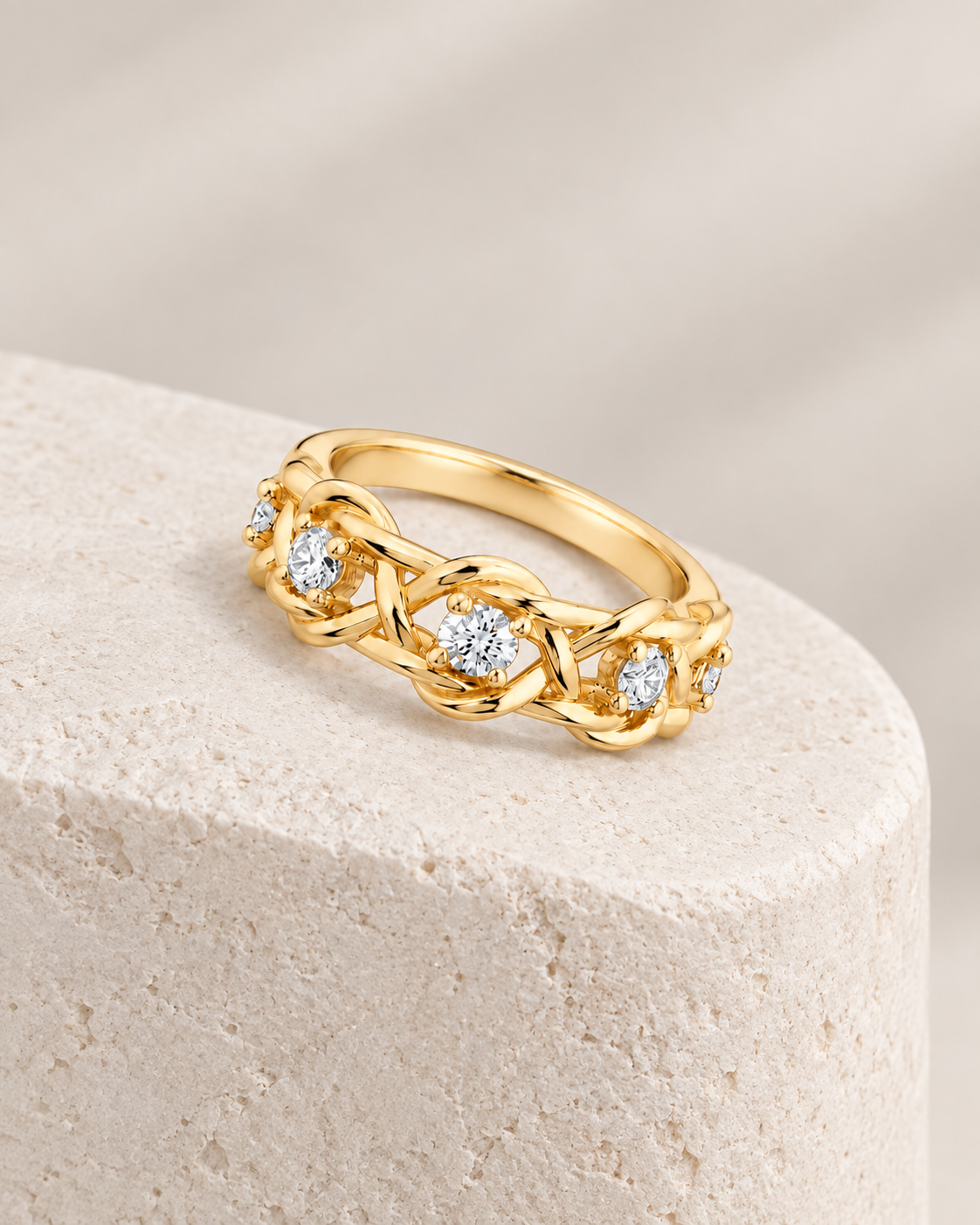 Openwork Knot Ring — Design-led creative