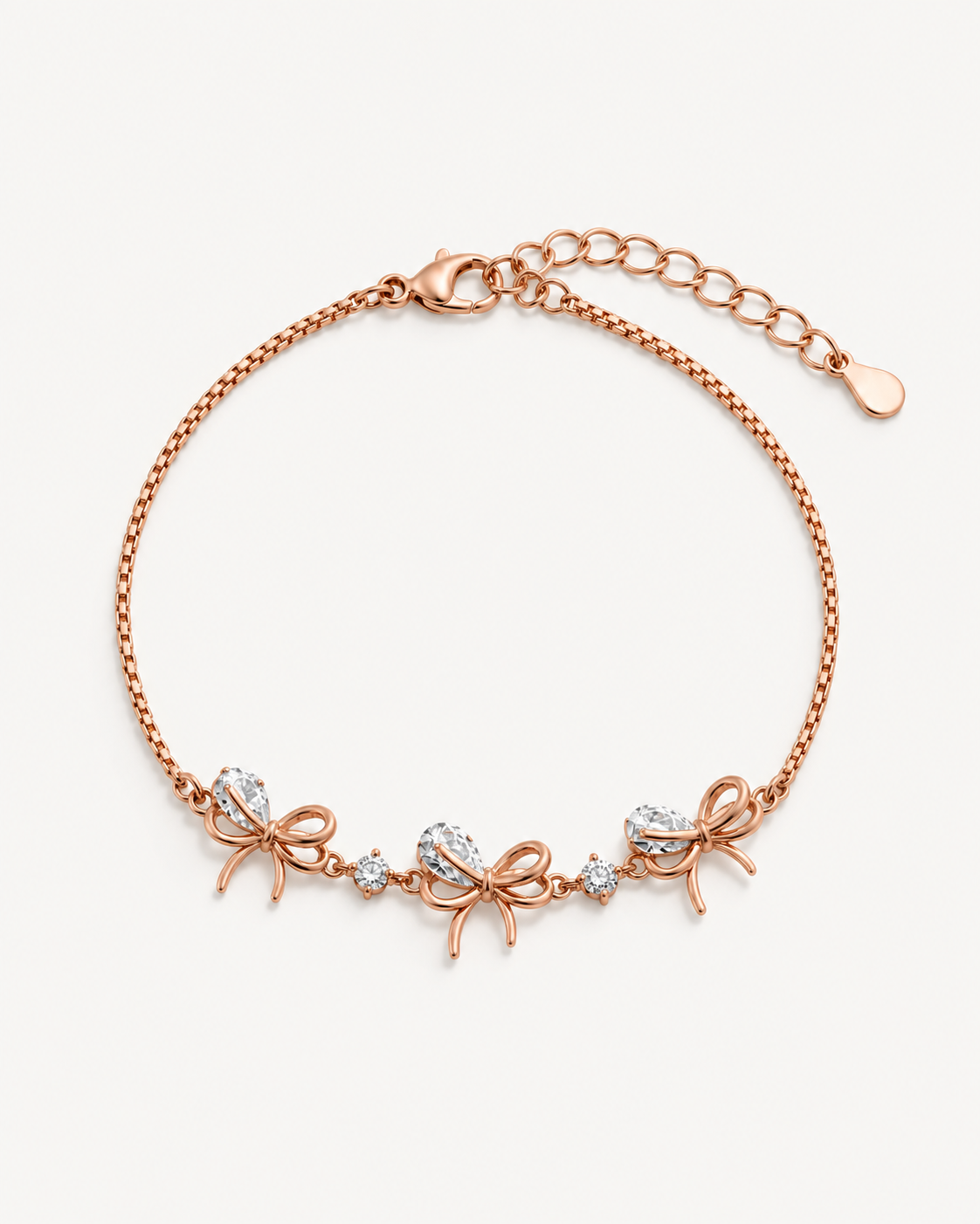 Bow Link Bracelet — complete product view