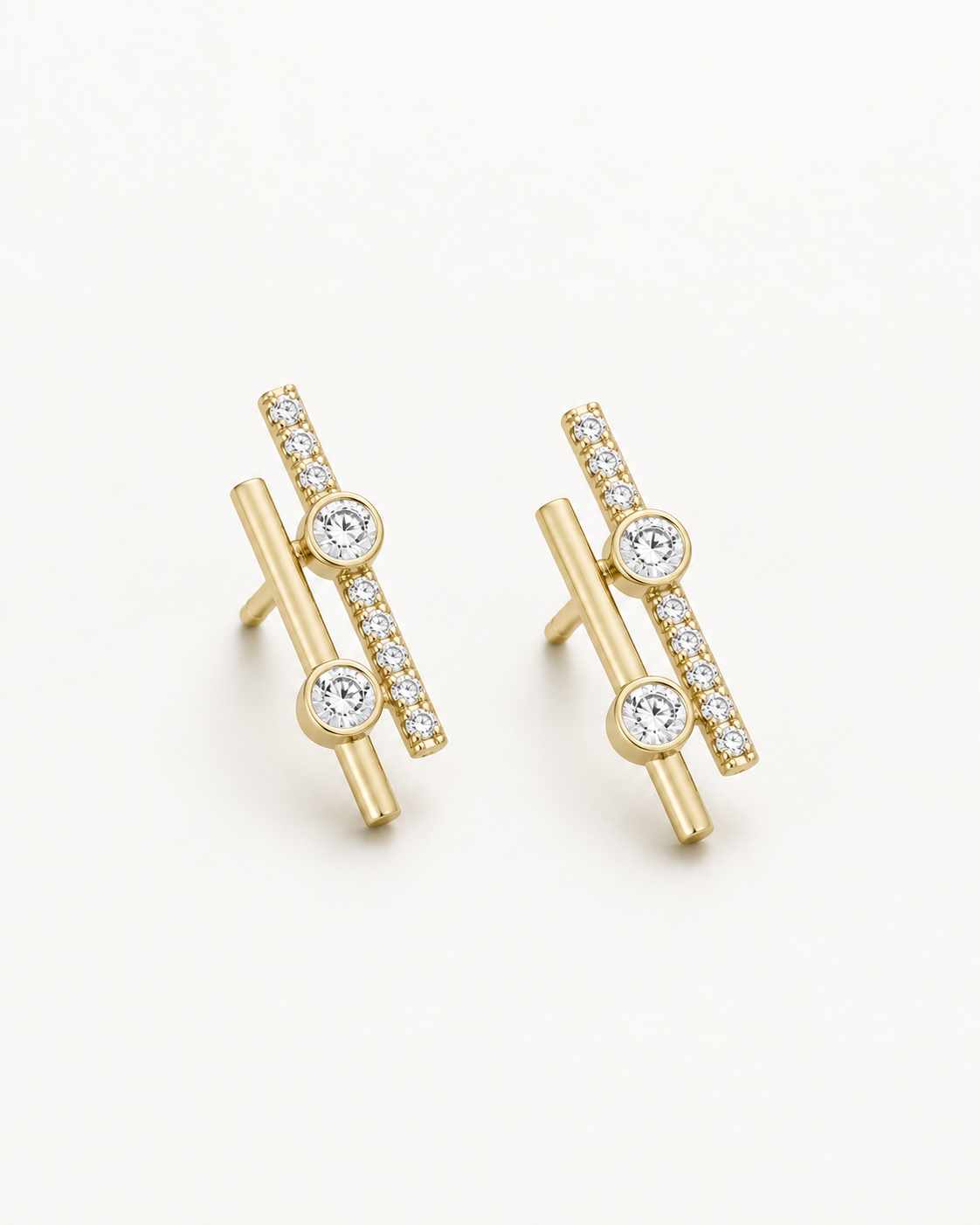 Double Bar Studs — complete product view