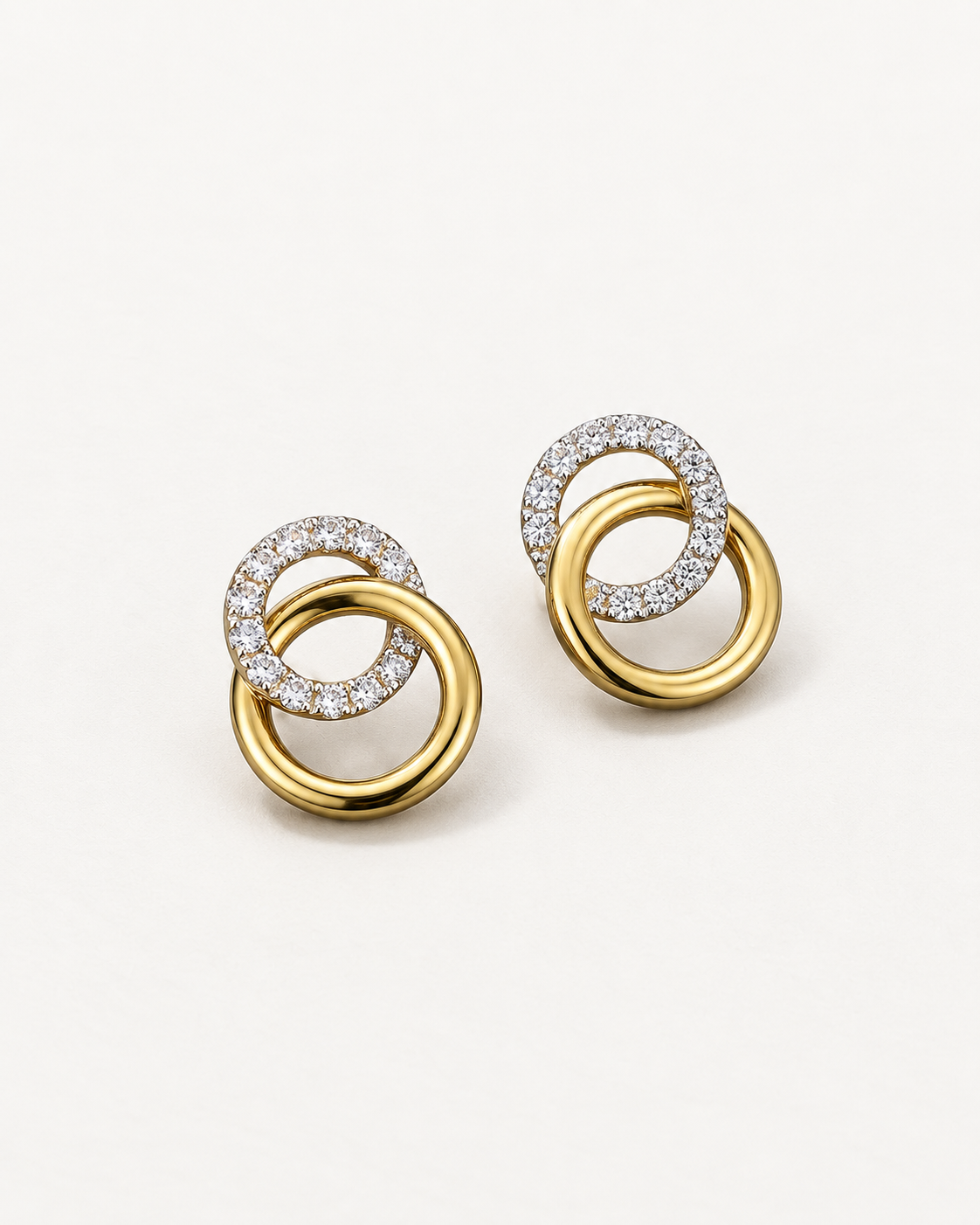 Interlocking Circle Studs — complete product view