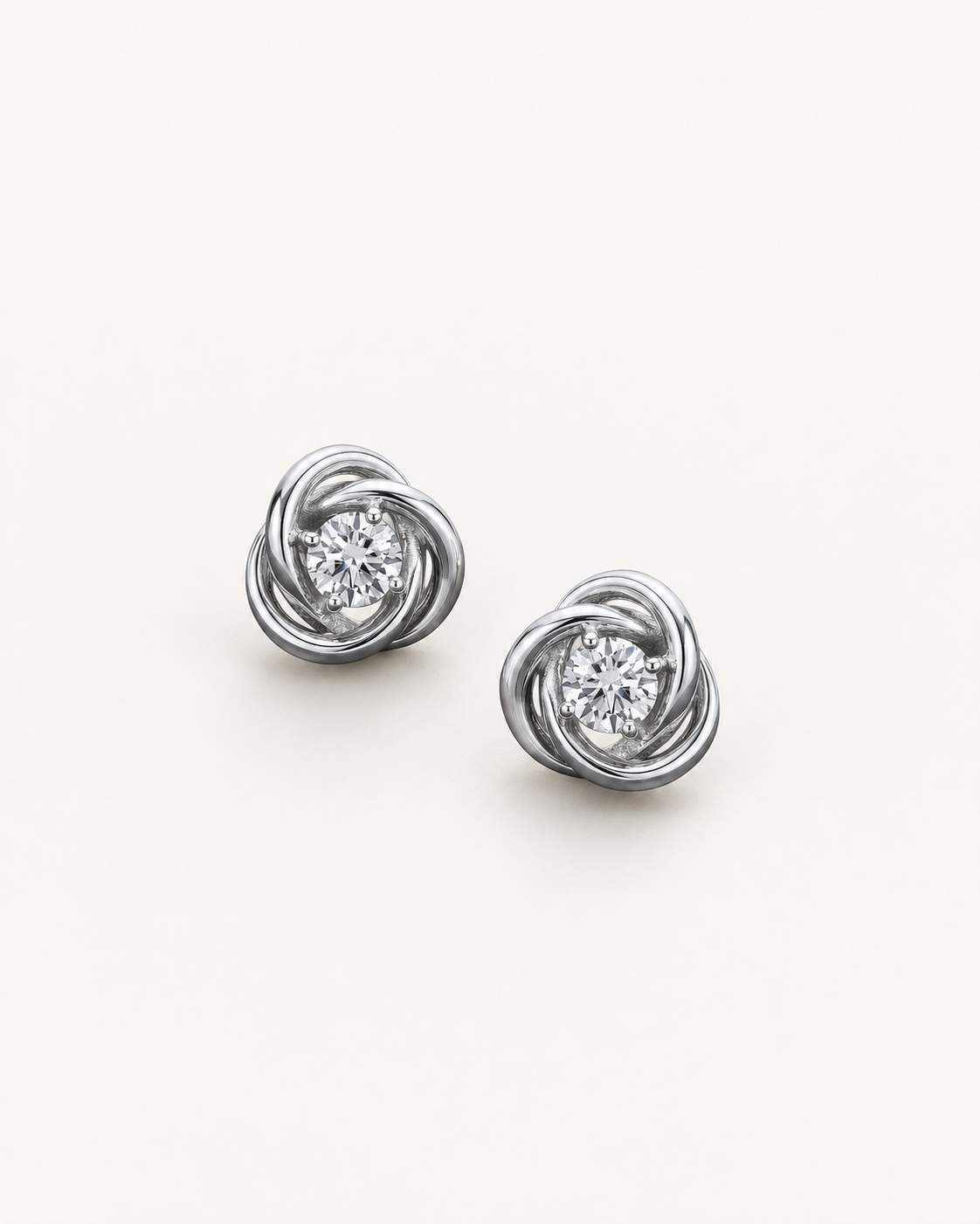 Layered Swirl Studs — complete product view
