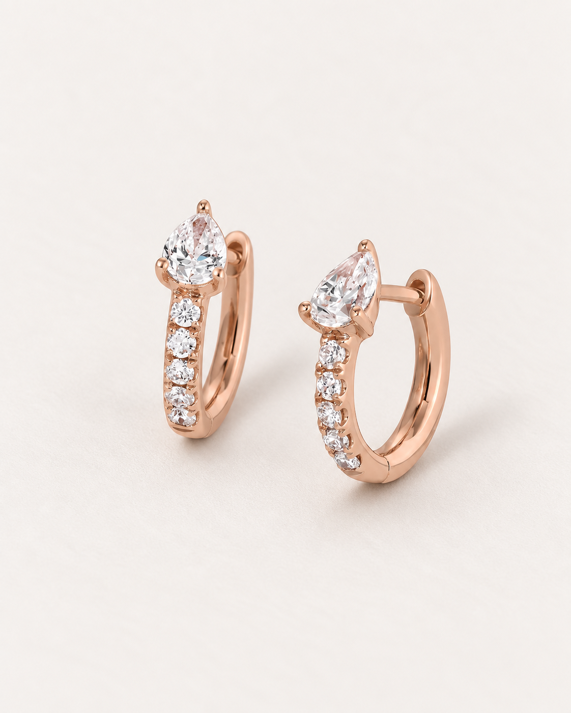 Pear-Tip Hoops — complete product view