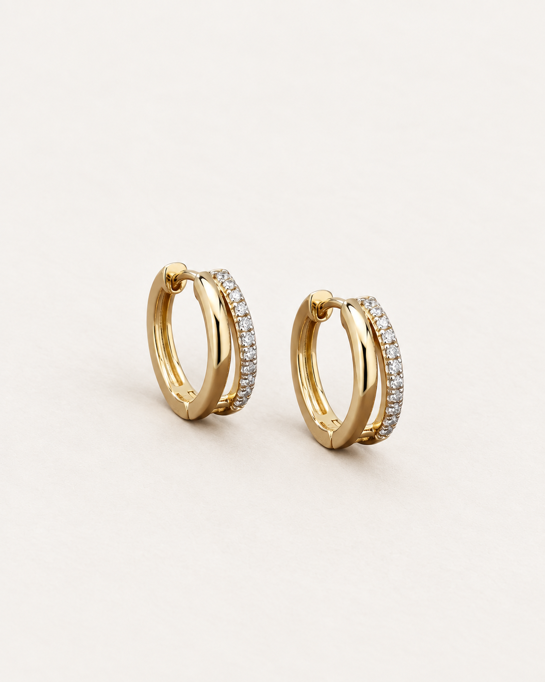 Twin Band Hoops — complete product view