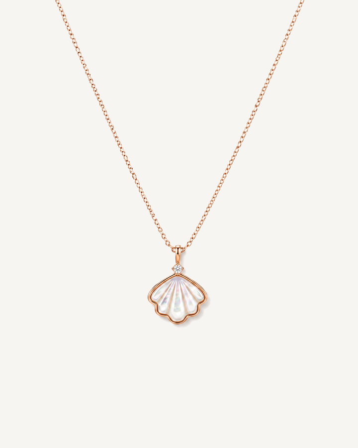 Sea Bloom Necklace product image on Oyster Silk background