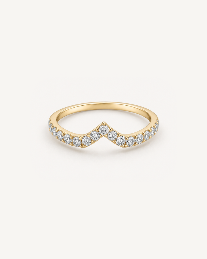 Wishbone Ring product image on Oyster Silk background